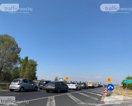 Възстановиха движението на пътя Пловдив-Карлово след тежката катастрофа