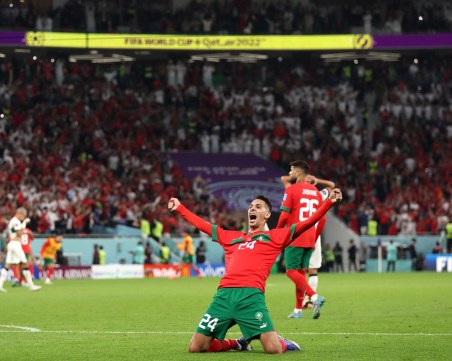 Мароко е първият отбор от Африка на полуфинал на Световно първенство