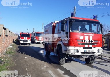Пожар в столична автокъща на околовръстното в посока Пловдив на