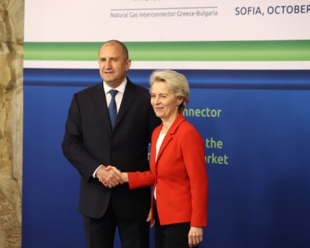 Радев към Урсула фон дер Лайен: България да се присъедини към Шенген още през следващата година