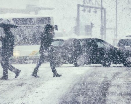 Жълт код за сняг в 9 области на страната
