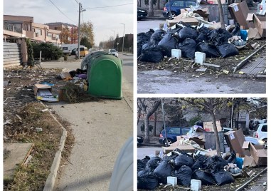 Тротоари на главната улица в Остромила и на ул Михалаки