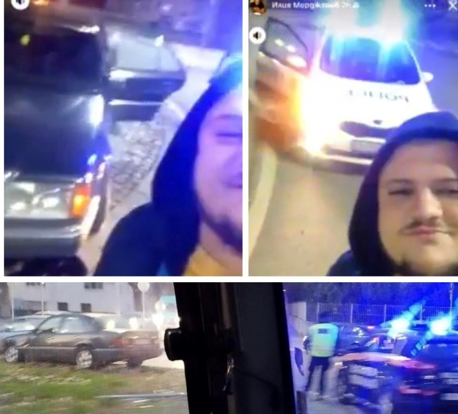 Пиян участник в ПТП-то край ВМИ – Пловдив си прави сторита пред погледа на полицаи