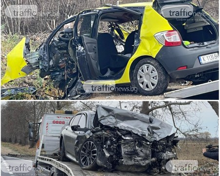 Шофьорът на БМВ-то виновен за смъртта на двама души в таксито ковчег край Пловдив