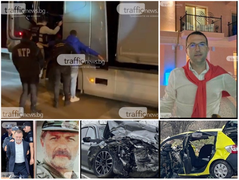 ОБЗОР: Стана ясно кой е карал БМВ-то, ударило таксито ковчег! Забрана за спиране на някои места в Пловдив
