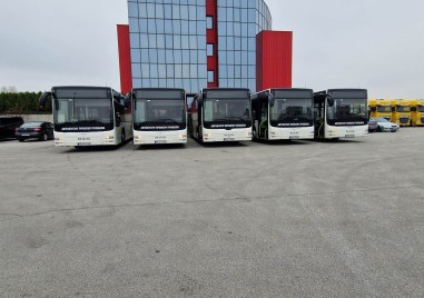 12 метрови нови автобуси тръгват по линиите на градския транспорт Новите
