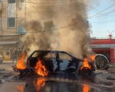 Кола бомба избухна в Турция, 8 полицаи са ранени