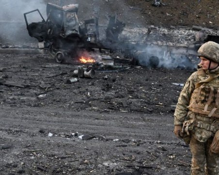 Осем жертви при украински обстрел в Луганск