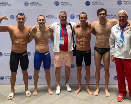 Щафетата на България на 4х200 метра осма в света