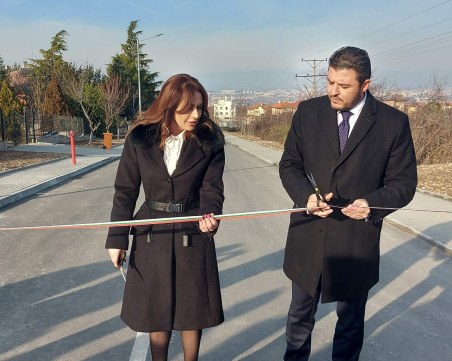 Черен път в Марково се превърна в улица 