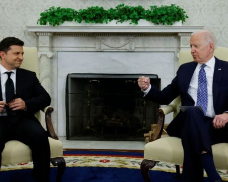 Зеленски с визита в САЩ, среща се с Байдън