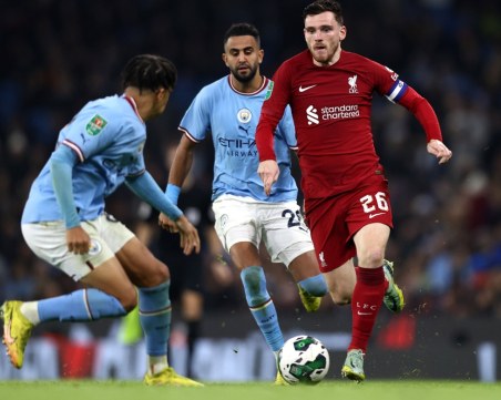 Сити пребори Ливърпул в голово шоу за Карабо Къп