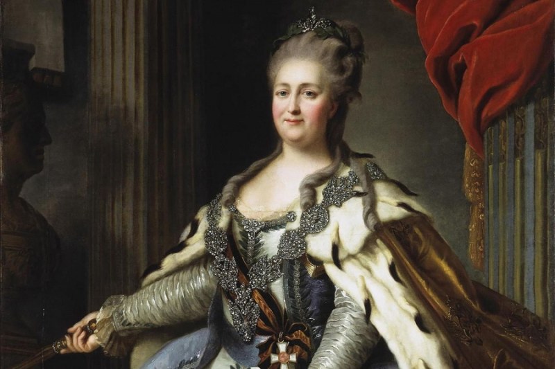 Златният печат на руската императрица Екатерина Велика (1729-1796) беше продаден за 22,9