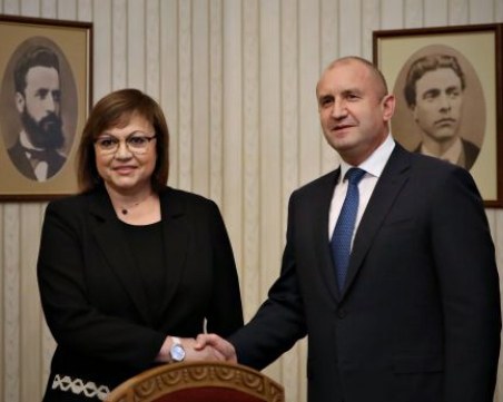 Нинова: Радев направи коледен подарък на войнолюбците