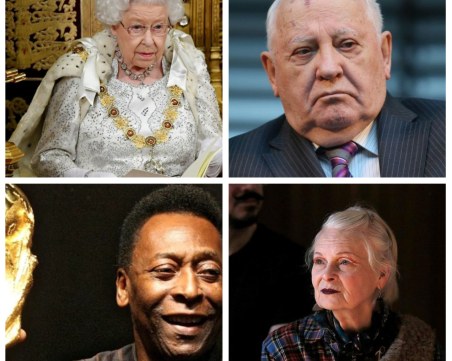 Кои известни личности изгубихме през 2022 г.?