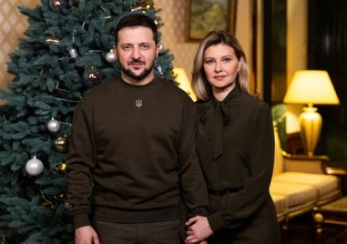 Украинският президент Володимир Зеленски публикува снимка със своята съпруга Олена