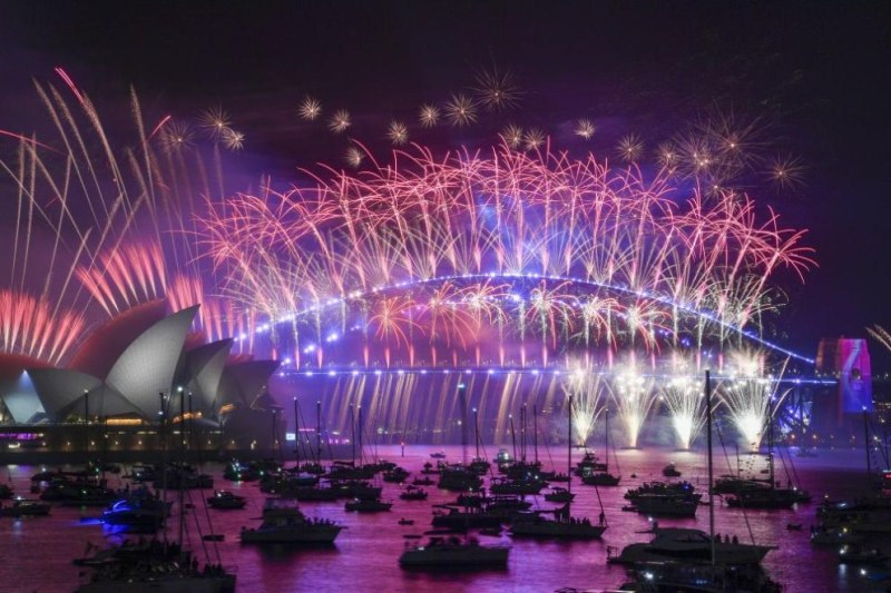 Австралия и Нова Зеландия посрещнаха Новата година първи