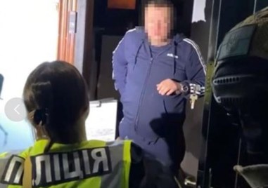 Задържаха мъж който пуснал фойерверки в новогодишната нощ в Киев