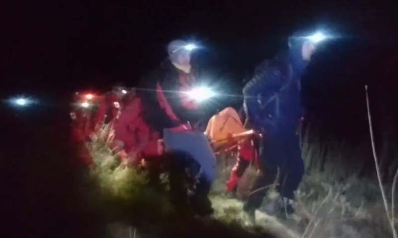 Показаха видео от спасяването на ранения турист в Рила