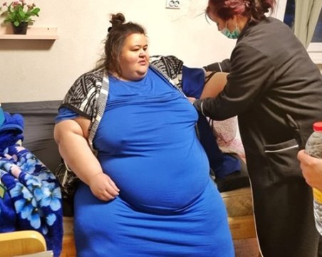 Най-тежката българка Христина мечтае да проходи през 2023 г.