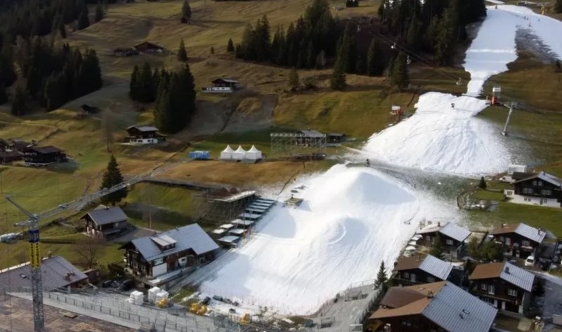 Високите температури и липсата на сняг заплашва зимния сезон на Алпите