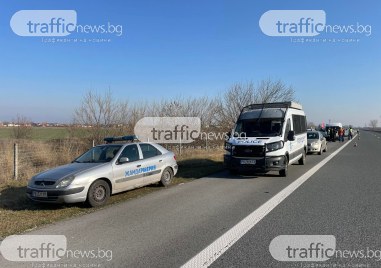 В рамките на няколко часа на автомагистрала Тракия са проведени