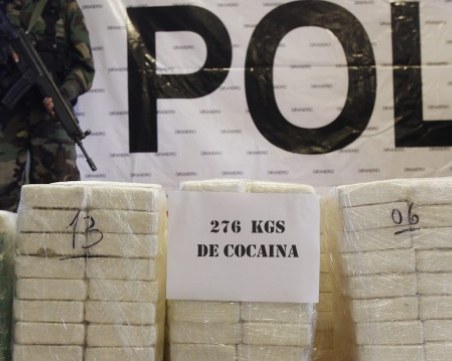 Полицията в Перу залови 3 тона наркотици