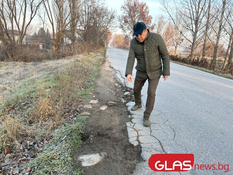 Дупка на път в Пловдивско замалко не уби семейство с бебе