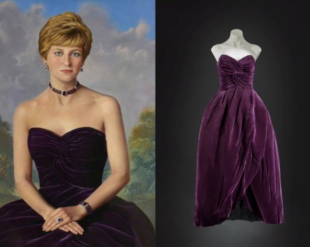 Препродават на търг вечерна рокля на принцеса Даяна за втори път