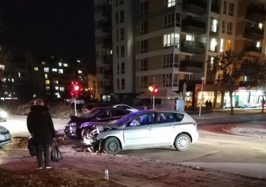 Катастрофа е станала в Кючука на кръстовището на булевардите Александър