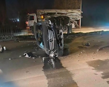 Бивш футболист на Локо на косъм от трагедия на Кукленско шосе