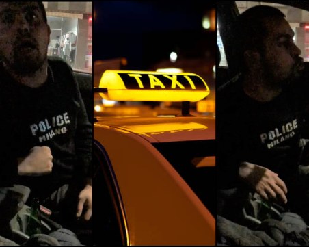 Недопустимо! Таксиметров шофьор пристигна в неадекватно състояние на заявка в Пловдив