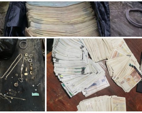 Мъж и жена откраднаха 165 хил. лв. и ги заровиха в земята