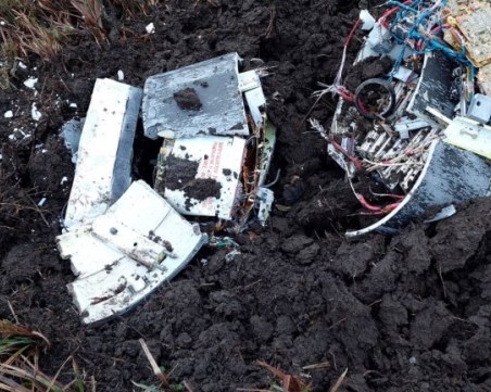 В Молдова отново падна ракета