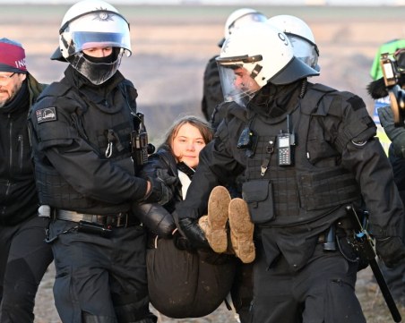 Грета Тунберг ще бъде освободена след ареста в Германия