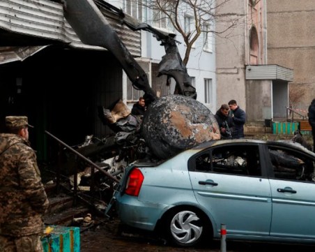 Хеликоптер се разби край Киев! Загинал е вътрешният министър на Украйна