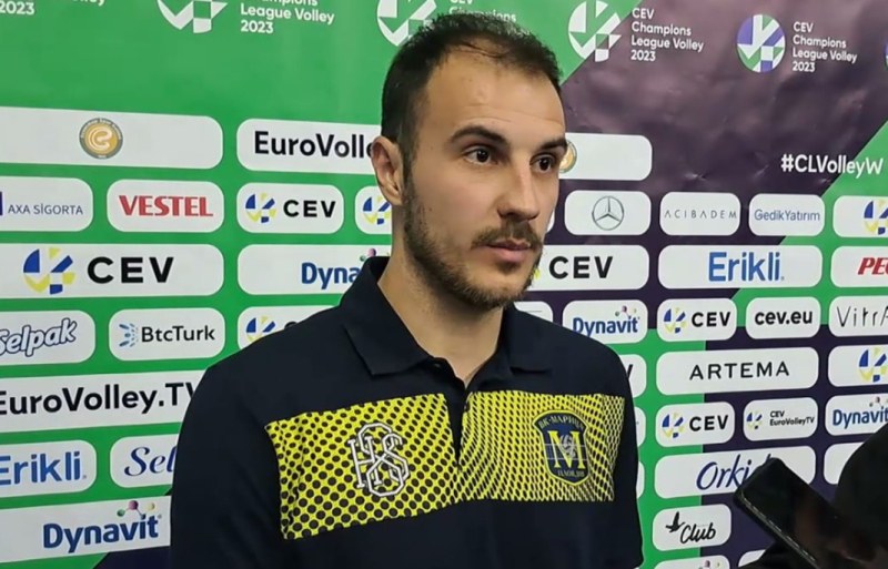 Старши-треньорът на Марица Борислав Крачанов говори след мача срещу турския