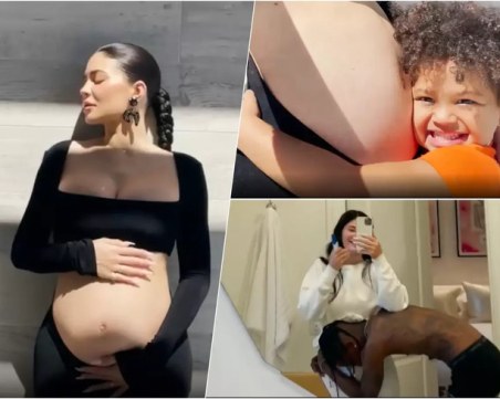 Кайли Дженър за пръв път показа Ейъри