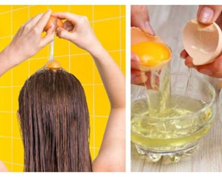 6 домашни маски за коса с яйце