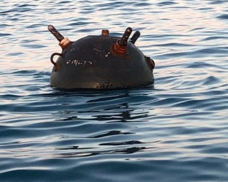 Мина изплува до Тюленово