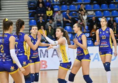 Шампионките от Марица Пловдив започнаха втория полусезон в Национална волейболна