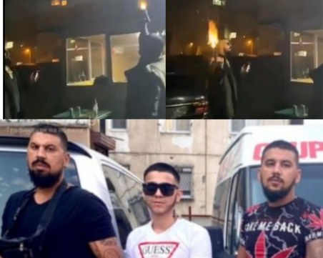 Така посрещат синовете на Асан Кучкаря Нова година в Столипиново- с гръм и трясък