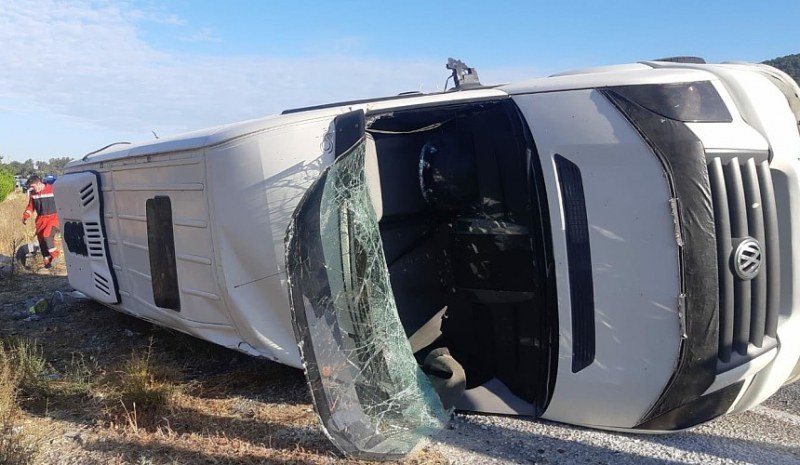 Тежка автобусна катастрофа в Турция! 14 туристи са ранени, някои тежко