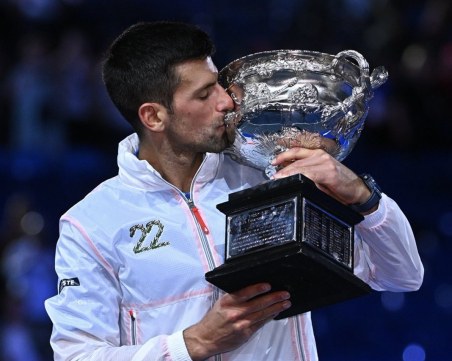 Джокович се изравни с Надал по титли от Големия шлем