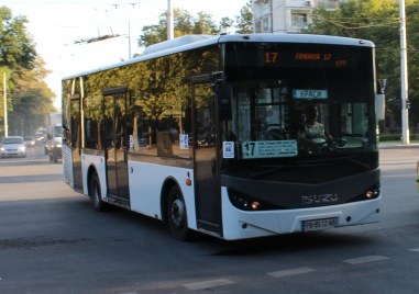 От 1 февруари сряда градските автобуси по линия №17 възстановят
