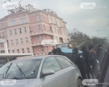 Зрелищен арест в центъра на София