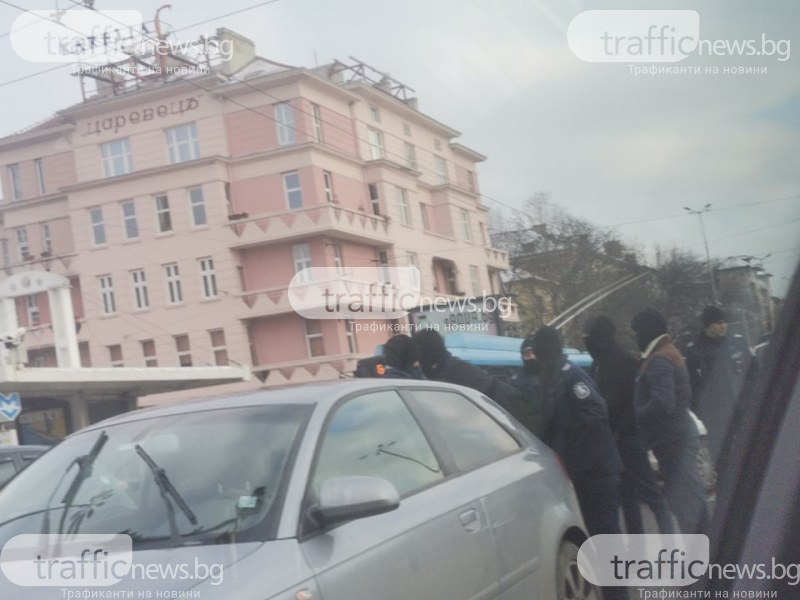 Зрелищен арест в центъра на София