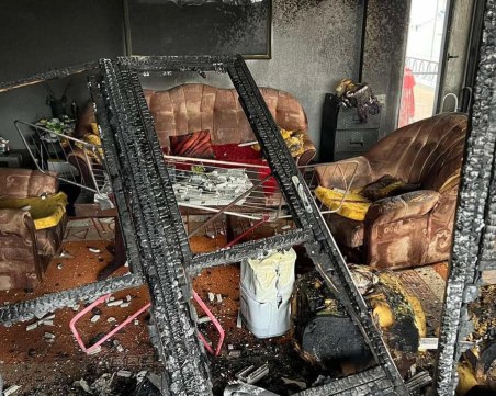 Пожар изпепели дома на пловдивски футболист