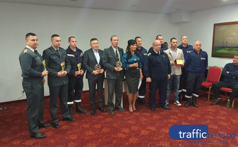 Избраха пожарникарите на годината в Пловдив