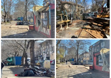 Само отломки и отпадъци останаха от култовата за Пловдив кръчма